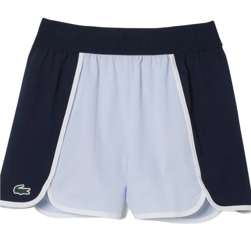 Lacoste Sport Shorts in Dark and Light Blue